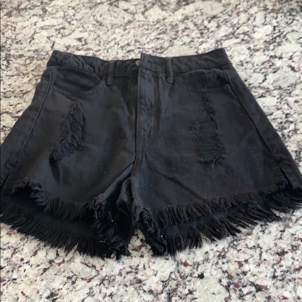 Show me your mumu High Waisted Denim Shorts